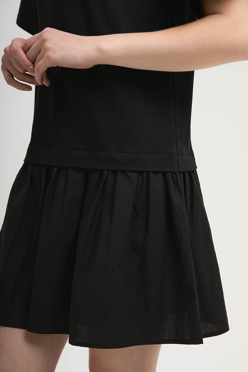 MARBELLA TEE DROP WAIST MINI DRESS