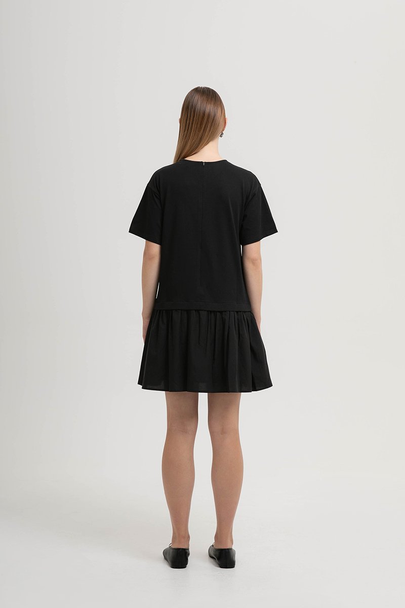 MARBELLA TEE DROP WAIST MINI DRESS