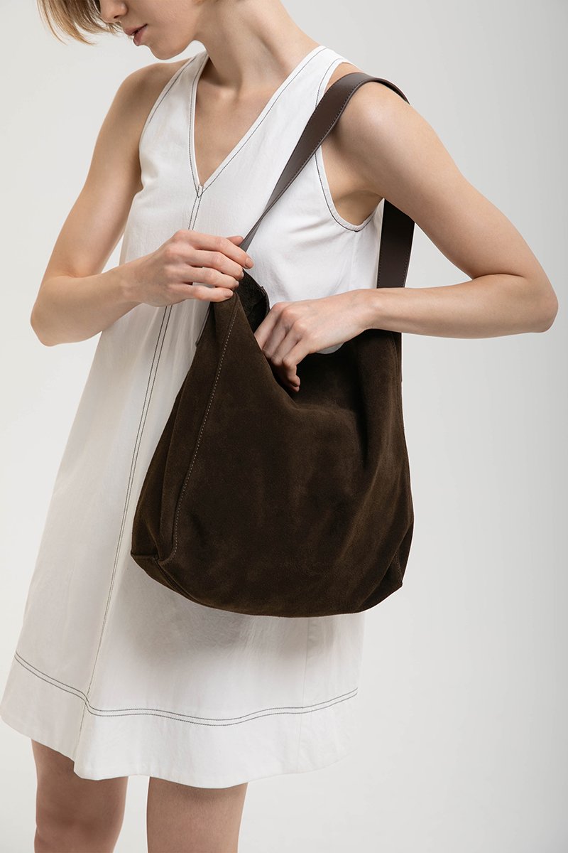 ISABEL SUEDE TOTE BAG