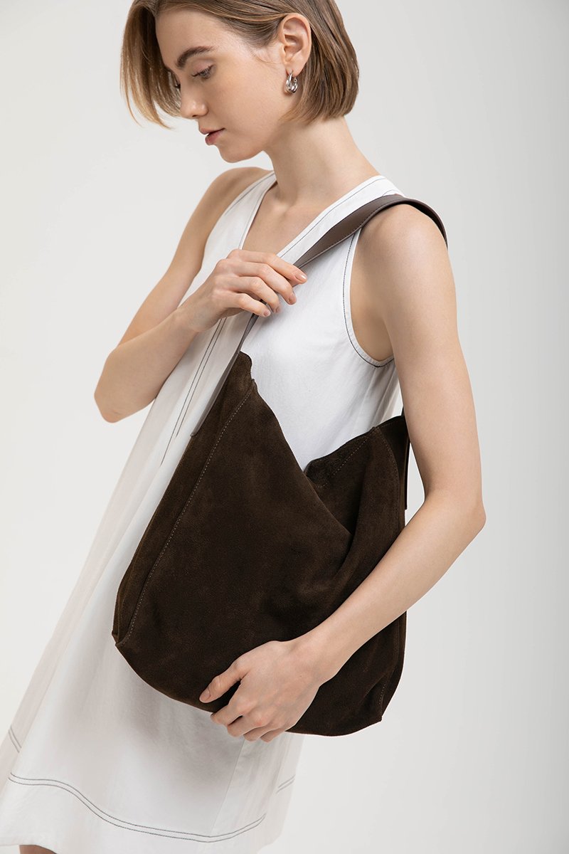 ISABEL SUEDE TOTE BAG