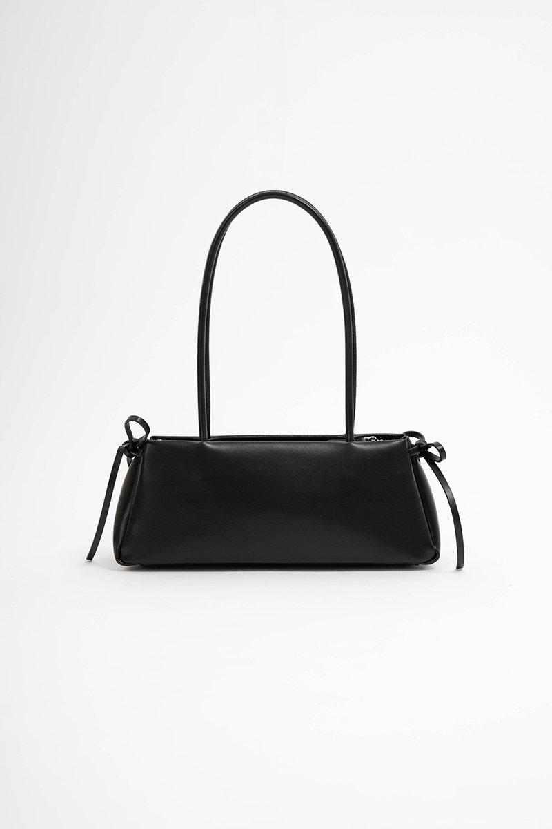 MARLA RIBBON TRAPEZE SHOULDER BAG