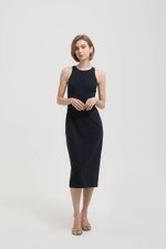 DEVINA TANK COLUMN MIDI DRESS