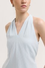 STEPHY HALTER POLKA DOT TOP
