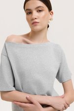 MARGE ASYMMETRIC OVERSIZED TEE