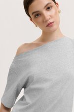 MARGE ASYMMETRIC OVERSIZED TEE
