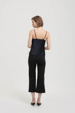 LIVIA COWL SATIN CAMI TOP