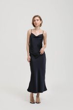 LIVIA COWL SATIN CAMI TOP