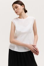 CARMINE SHEER TOP W CAMI