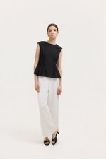 CARMINE SHEER TOP W CAMI