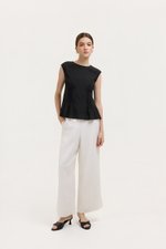 CARMINE SHEER TOP W CAMI