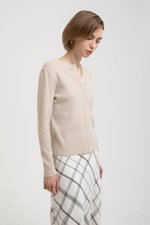 CASPER ROUND NECK CARDIGAN