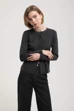 CASPER ROUND NECK CARDIGAN