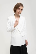 ADRIEN RUCHED SLEEVE BLAZER