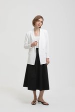 ADRIEN RUCHED SLEEVE BLAZER
