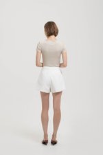 CHARLIE HIGH WAISTED TAILORED SHORTS