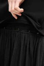 CASSIA SHEATH DRESS W REMOVABLE SHEER SKIRT