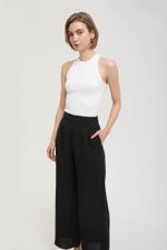 IRIS PLEATED LINEN PANTS