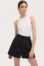 PARKER PLEATED TWILL SHORTS