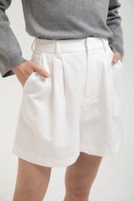 PARKER PLEATED TWILL SHORTS