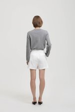 PARKER PLEATED TWILL SHORTS