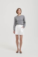 PARKER PLEATED TWILL SHORTS