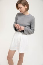 PARKER PLEATED TWILL SHORTS