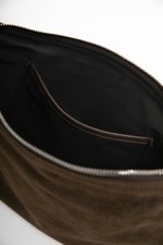 DEMY SUEDE SHOULDER BAG