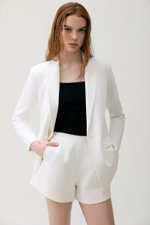 CHARLIE HIGH WAISTED TAILORED SHORTS