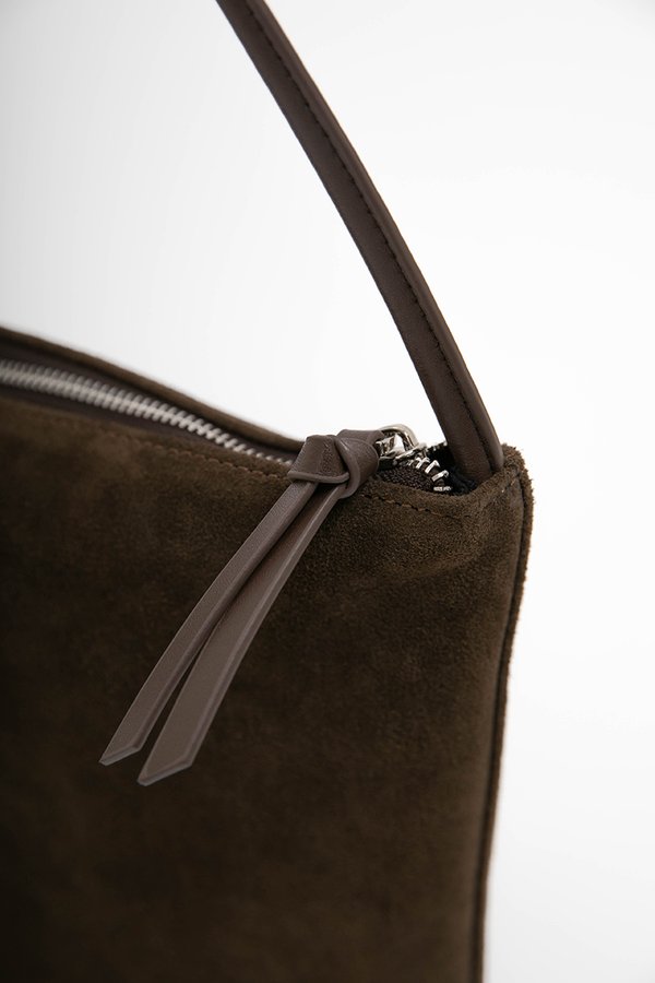 DEMY SUEDE SHOULDER BAG
