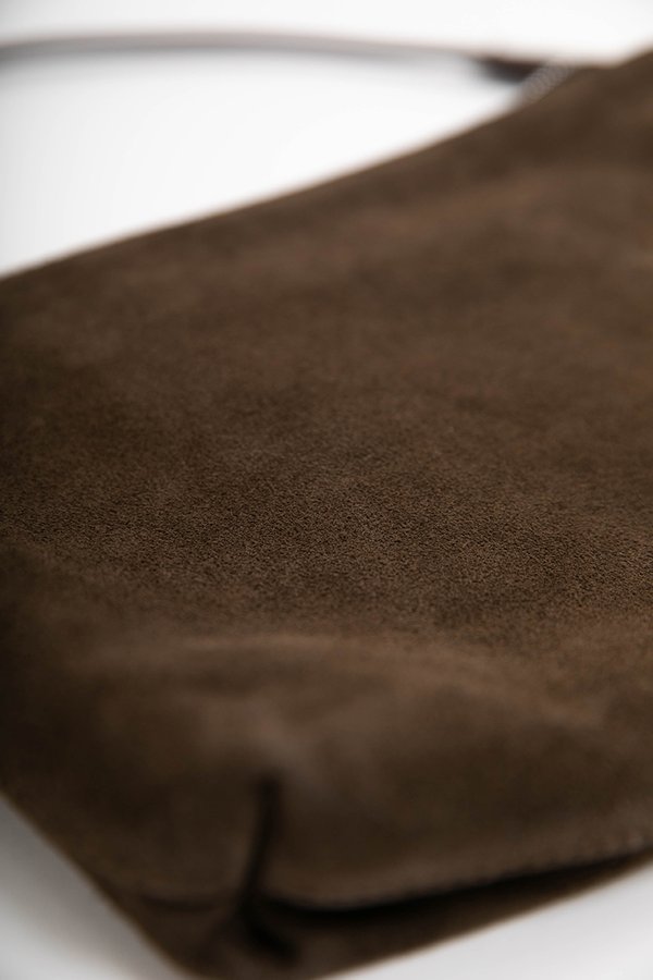DEMY SUEDE SHOULDER BAG
