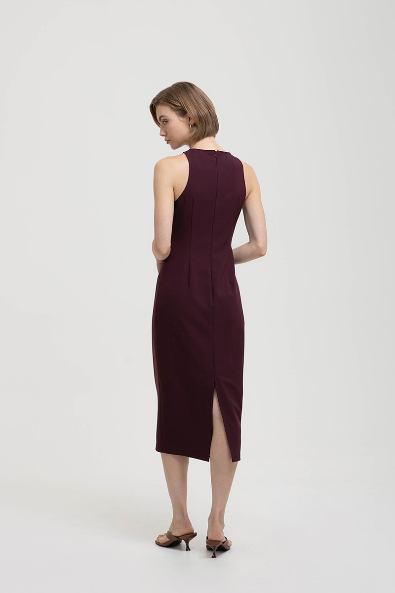 DEVINA TANK COLUMN MIDI DRESS
