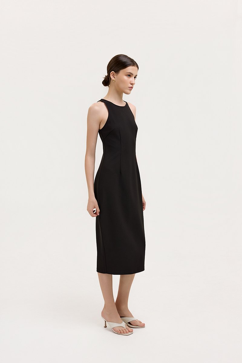 *BACKORDER 4* DEVINA TANK COLUMN MIDI DRESS