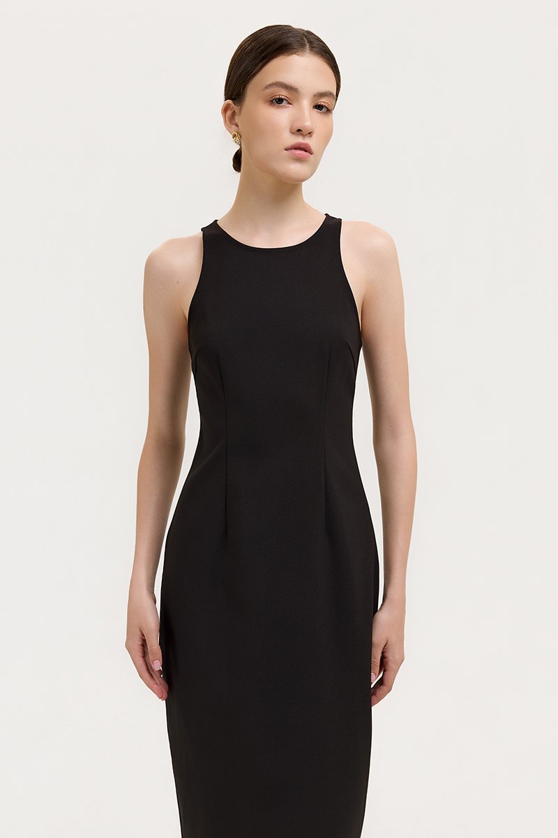 *BACKORDER 4* DEVINA TANK COLUMN MIDI DRESS