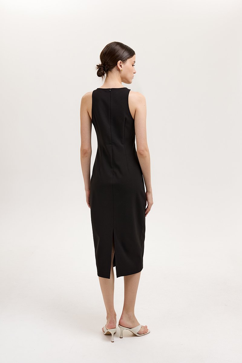 *BACKORDER 4* DEVINA TANK COLUMN MIDI DRESS