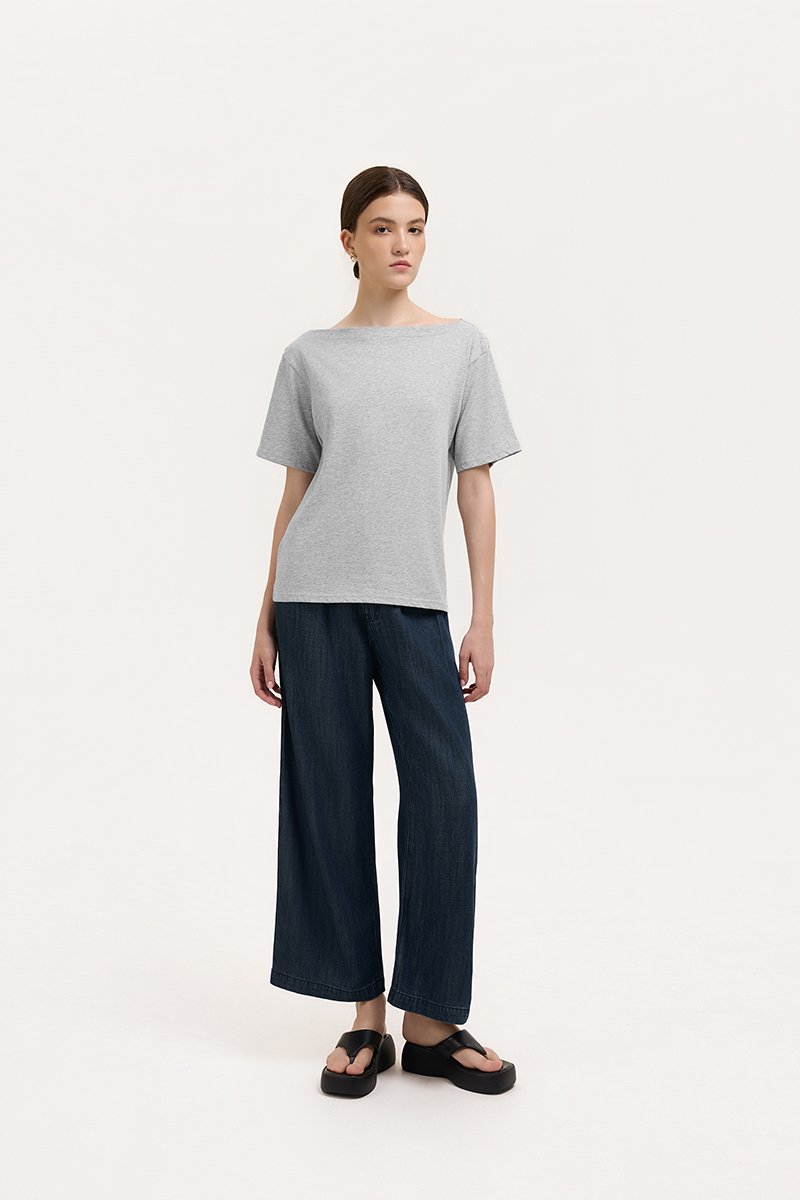 MARGE ASYMMETRIC OVERSIZED TEE