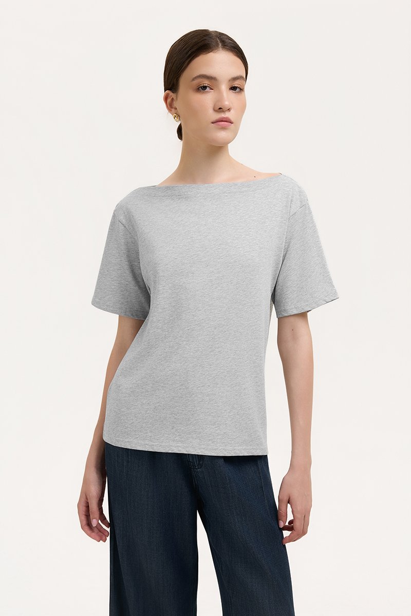 MARGE ASYMMETRIC OVERSIZED TEE