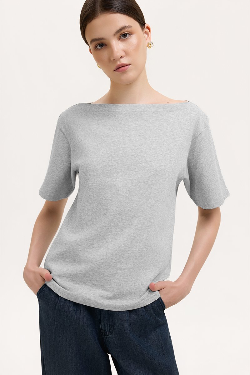 MARGE ASYMMETRIC OVERSIZED TEE
