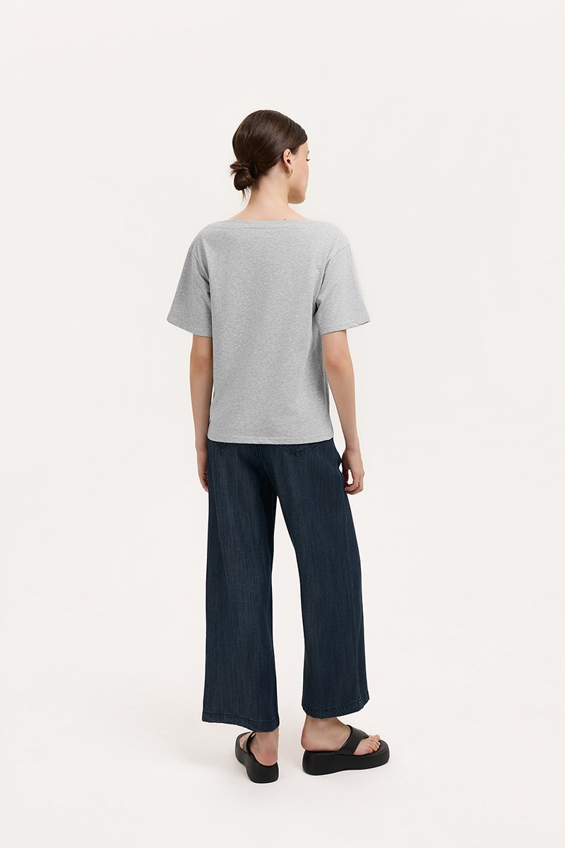 MARGE ASYMMETRIC OVERSIZED TEE