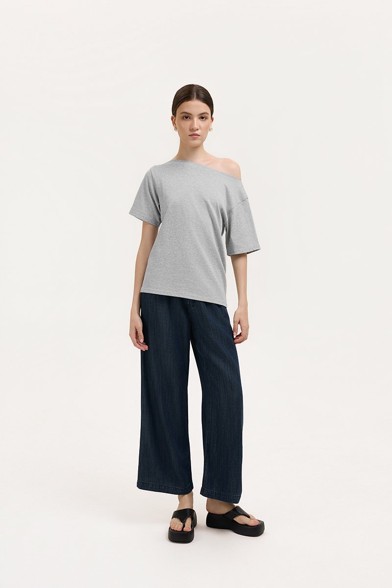 MARGE ASYMMETRIC OVERSIZED TEE