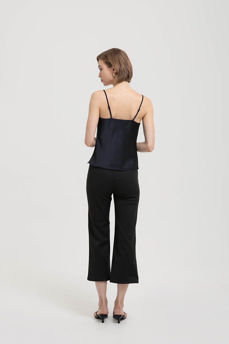 LIVIA COWL SATIN CAMI TOP