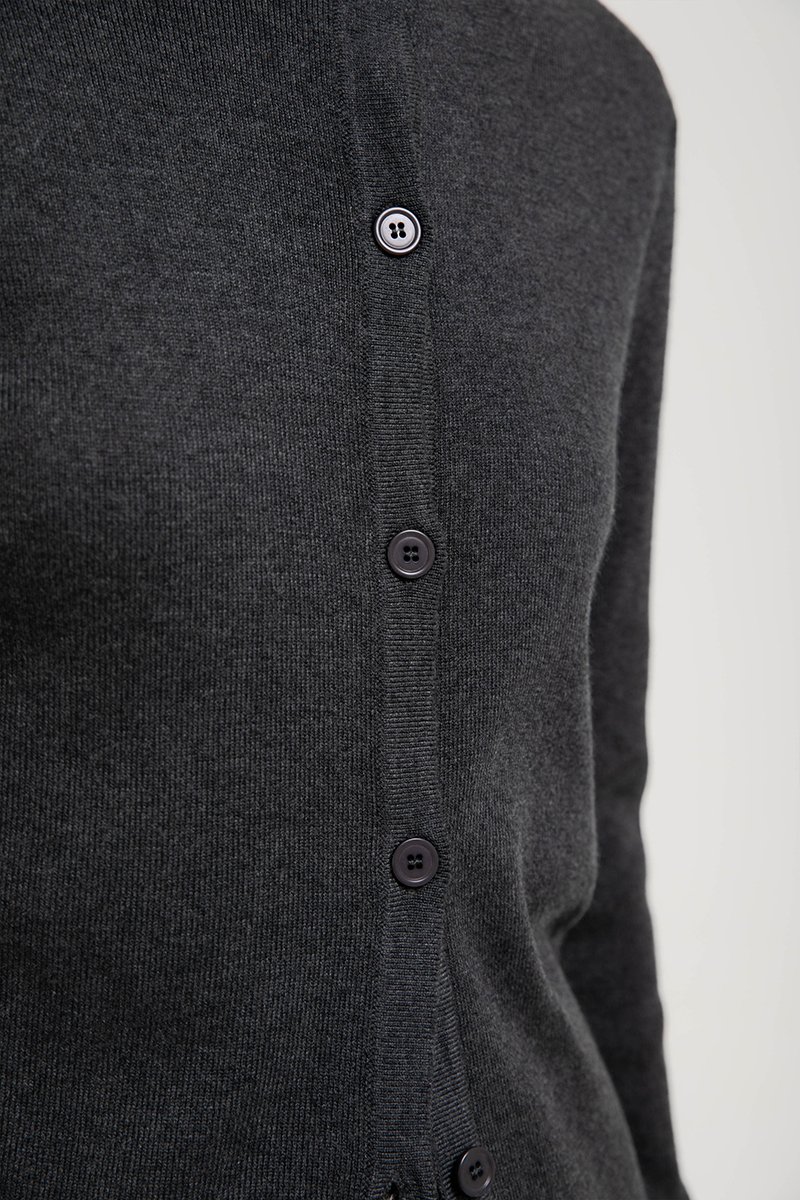 CASPER ROUND NECK CARDIGAN