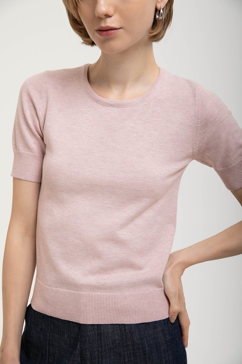 CASSIDY KNIT TOP W DETACHABLE SCARF