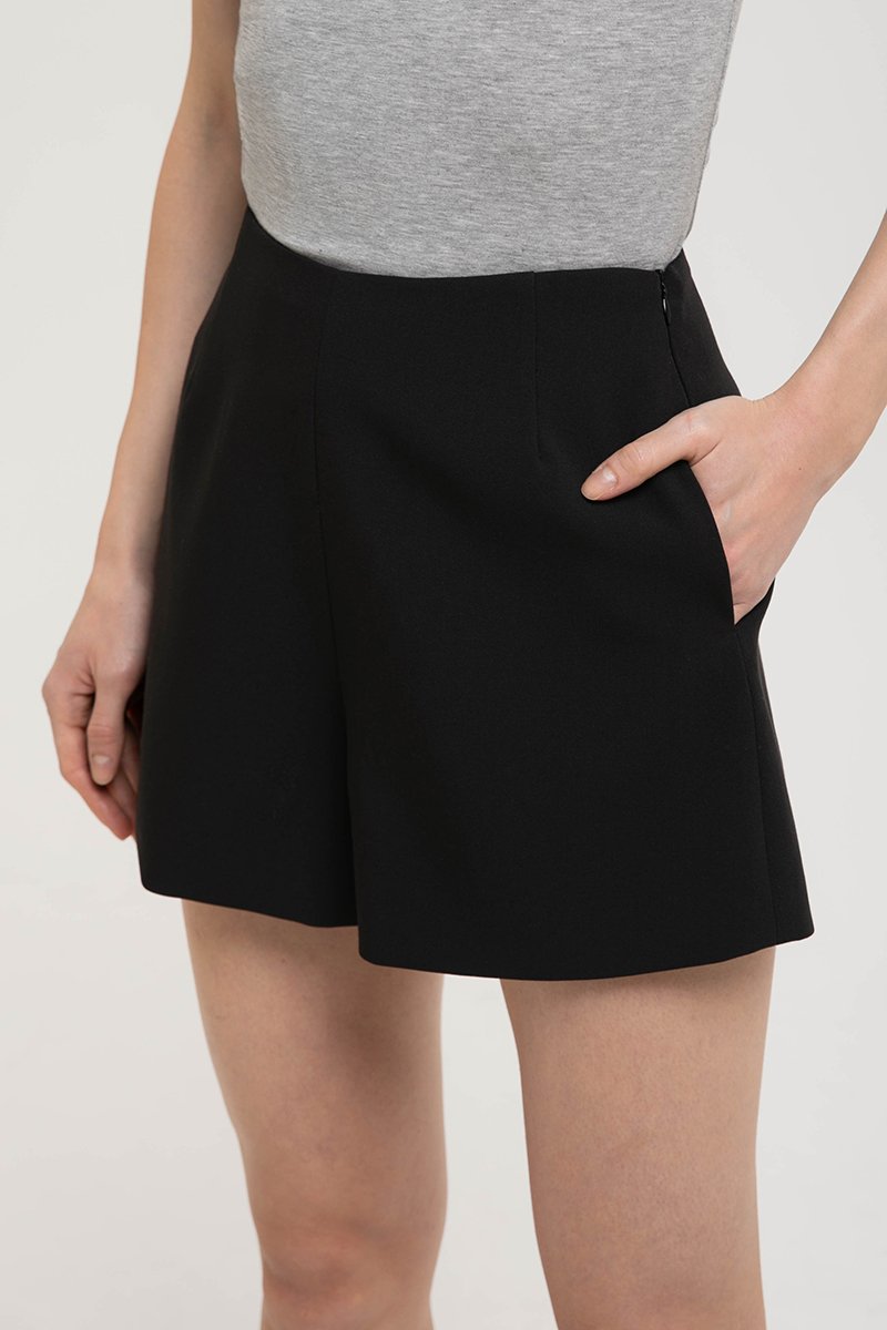 CHARLIE HIGH WAISTED TAILORED SHORTS