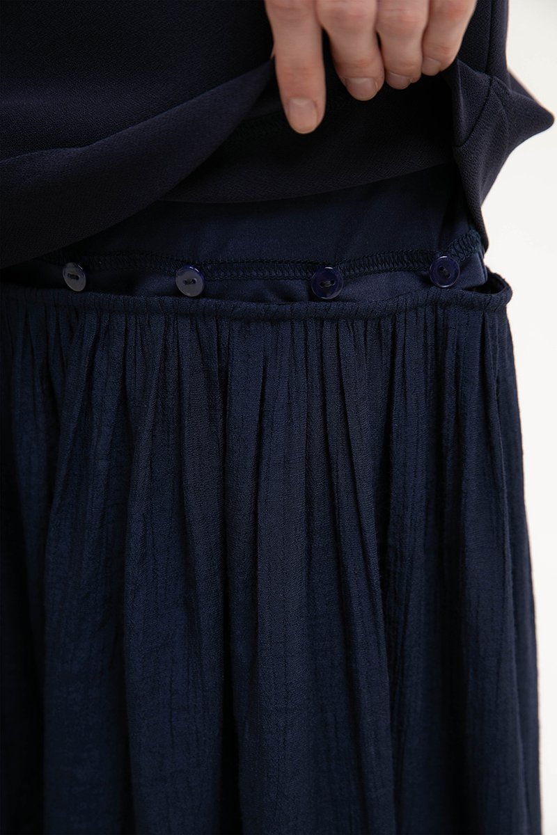 CASSIA SHEATH DRESS W REMOVABLE SHEER SKIRT