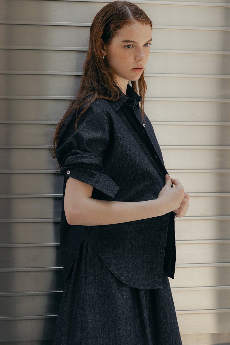 MONIQUE CHAMBRAY DENIM SHIRT