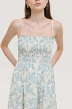 *PREORDER* DELINA SMOCKED DETACHABLE STRAP DRESS