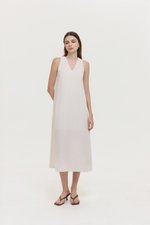 HILLARY TWO WAY LINEN MIDI DRESS