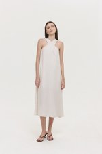 HILLARY TWO WAY LINEN MIDI DRESS