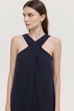 HILLARY TWO WAY LINEN MIDI DRESS