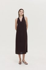 HILLARY TWO WAY LINEN MIDI DRESS
